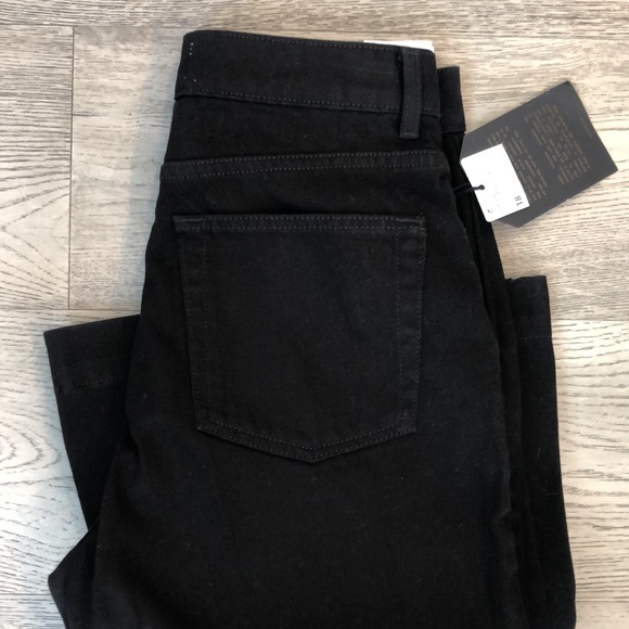 NWT High rise black flare bottom jeans - Picture 6 of 10
